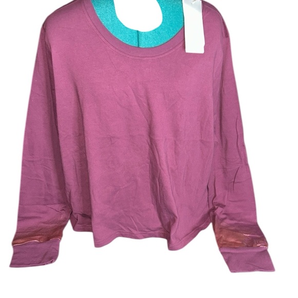 NWT Addidas Multi-Sport Women's Purple Long Sleeve Top, P:26, L:23 - Picture 7 of 8